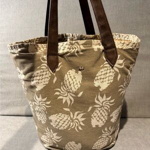 Cappelli Straworld Tan Pineapple Tote